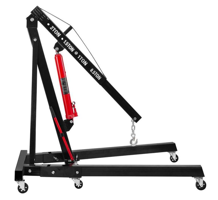 (Com Iva) Grua Hidráulica Motor 2 Toneladas Profissional