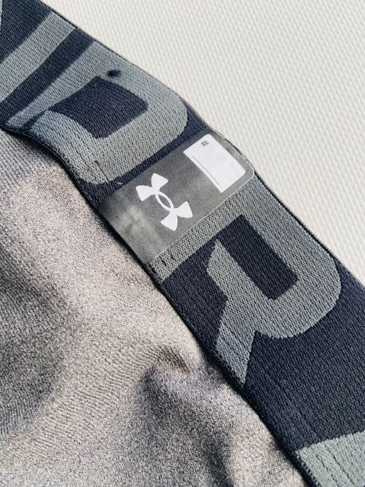 Чоловічі компресійні легінси сірі under armour s/m compression heat