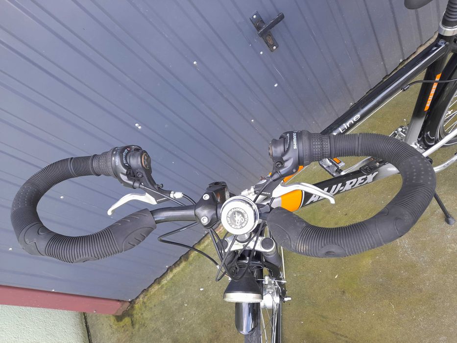 Prophete markowy MĘSKI ROWER szosowy 28" sprawny aluminiowy Shimano