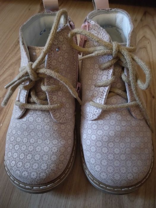 Buty buciki półbuty Bartek 25 różowe