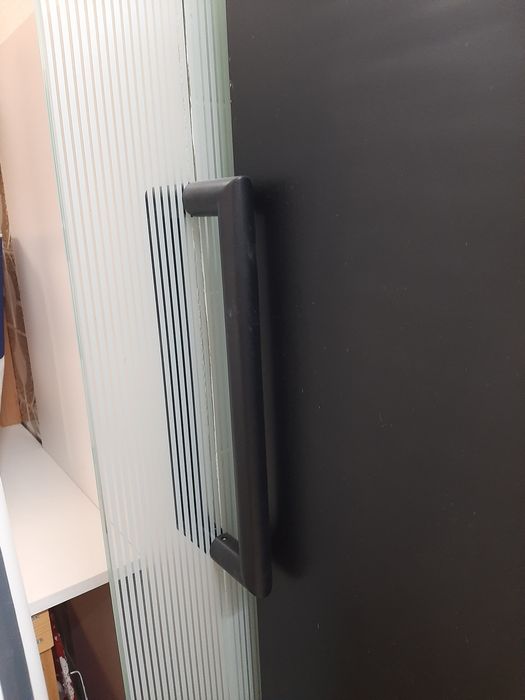 Porta de vidro temperado