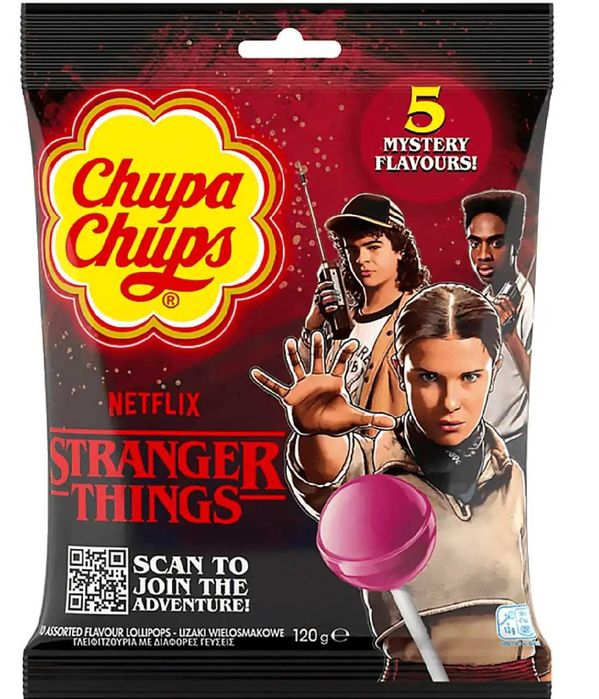 Chupa Chups Stranger Things Upside Down 4 смаки 10шт, 120г: 249 грн ...