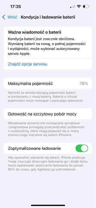 Iphone 13 pro 78% 128GB