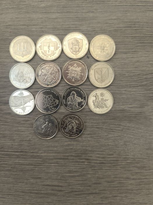 Монети номіналом 10 грн колекційні