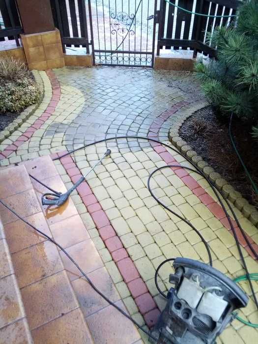 Mycie kostki brukowej, Czyszczenie kostki. Mycie elewacji Tanio