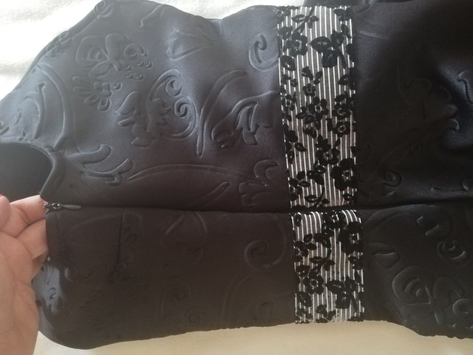 Vestido preto da Venca