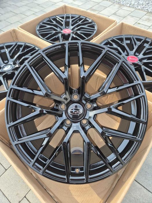 Felgi 18" 5x114,3 Nissan Renault Mitsubishi Hyundai Nowe Czarne TPMS | #RS4