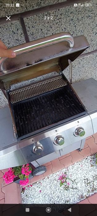Grill gazowy węglowy
