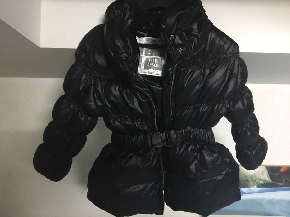 Casaco preto da Zara