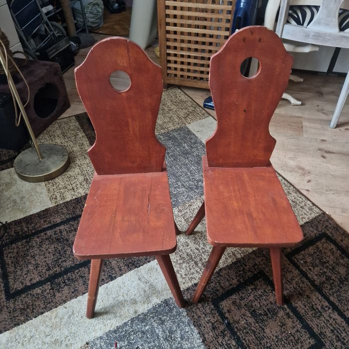 Zydel drewniany taborecik