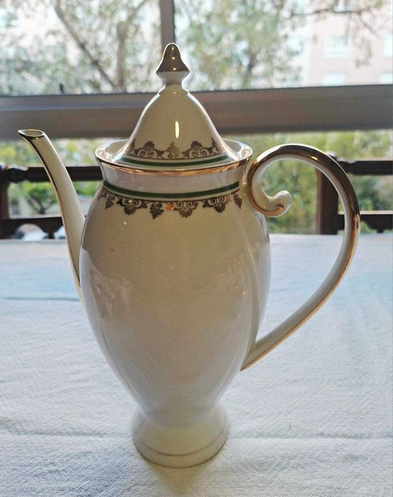 Serviço de café, com 14 peças, porcelana SPAL, vintage, década de 1960