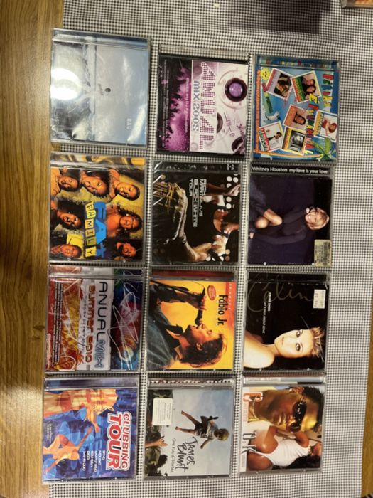 Cds música varia e discos vinil singles vários cantores