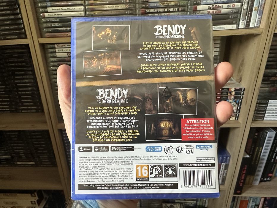 BENDY double pack na PS5 - nowa, w fabrycznej folii