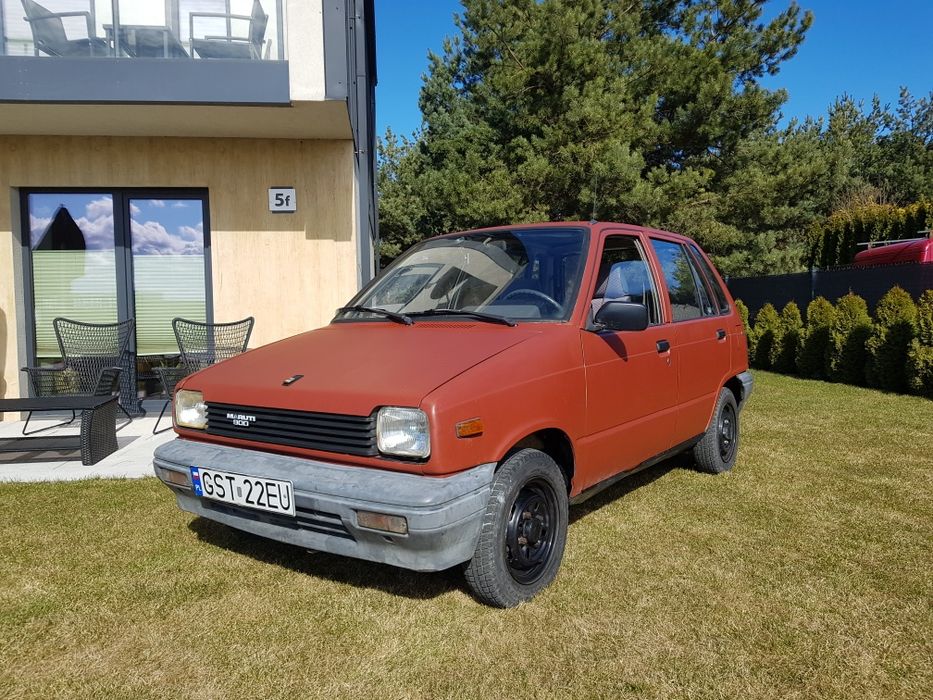 Maruti 800 / Suzuki Alto 1992 r. OC i PT na ROK