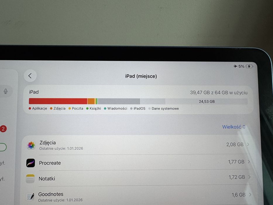 Ipad Air 5. generacji