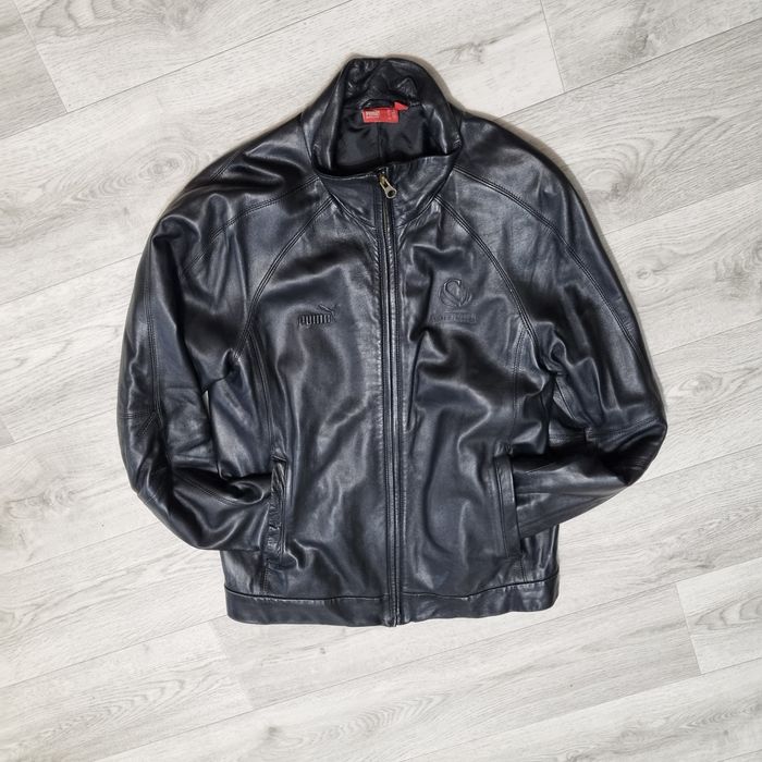 Шкіряна куртка Puma original