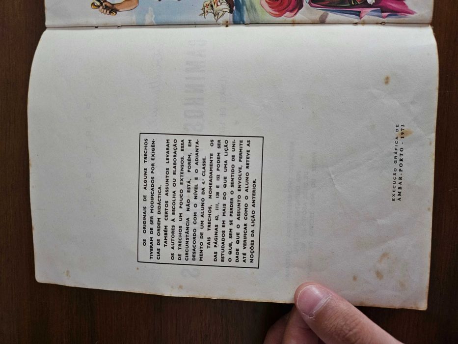 Caminhos Portugueses – Livro de Leitura para a 4.ª Classe (1973)