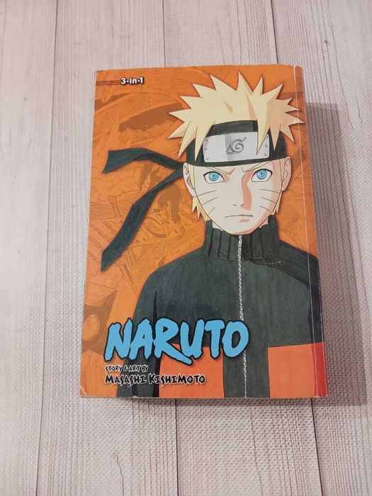 Манга Naruto 3 in 1 Masashi Kishimoto vol. 43, 44, 45