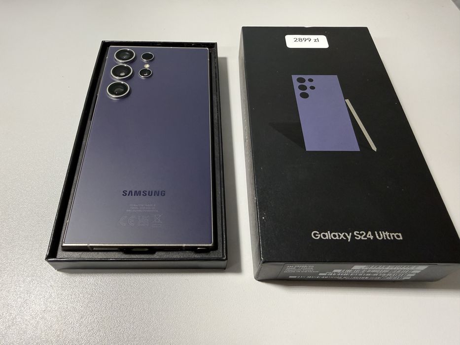 SAMSUNG s24 ultra 5G 256/12 GB fioletowy/BEZ Rat/ Wrocław sklep