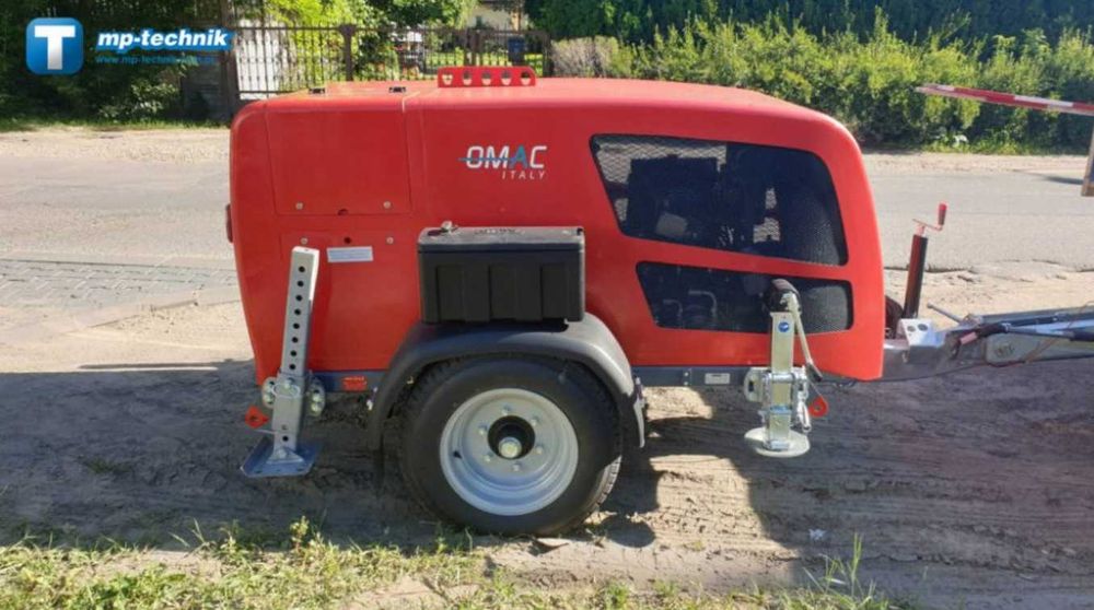 Hydrauliczna wciągarka linowa do kabli OMAC UP30 - 30 kN 3 t KABLÓWKA