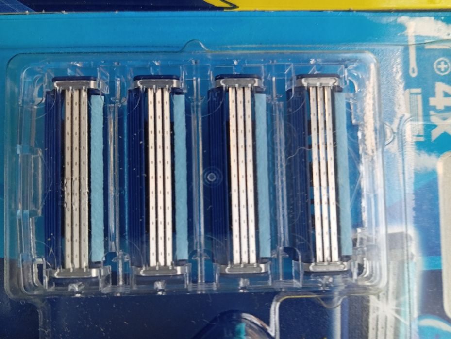 Gillette Sensor 3 Plus Comfort Rączka + 4 wkłady 5 opakowań