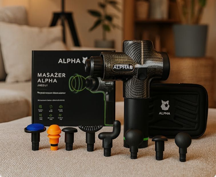 Pistolet Do Masażu - Masażer Do Pleców, Karku, Stóp I Ciała Okazja Fv