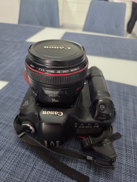 Об'єктив Canon 50mm 1.2L + Canon 5D