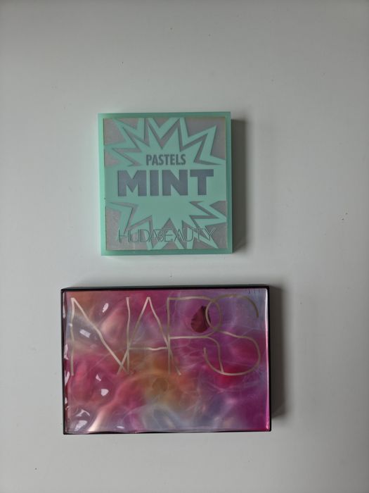 Paleta cieni Huda Beauty Pastels Mint + NARS Exposed Cheek Palette