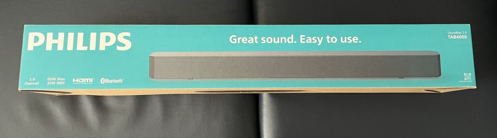 Barra de Som Bluetooth Philips