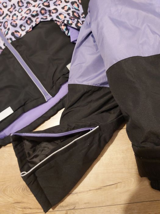 Kombinezon dziewczęcy, zimowy, narciarski,spodnie, kurtka 146