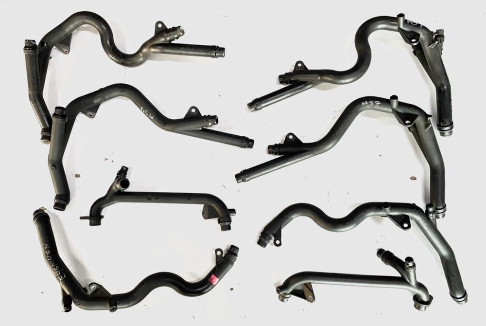 Патрубок BMW E39 E46 M47 M47N M57N Шрот БМВ Е46 М47 М47Н М57 Пластик