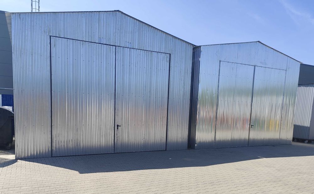 Garaż Blaszany Ocynkowany - Wiata - Hala - Magazyn -Garaże – Maj-Blach