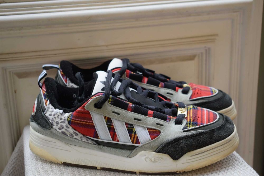 кожаные туфли кроссовки мокасины сникерсы Adidas Reax р. 45 29 см