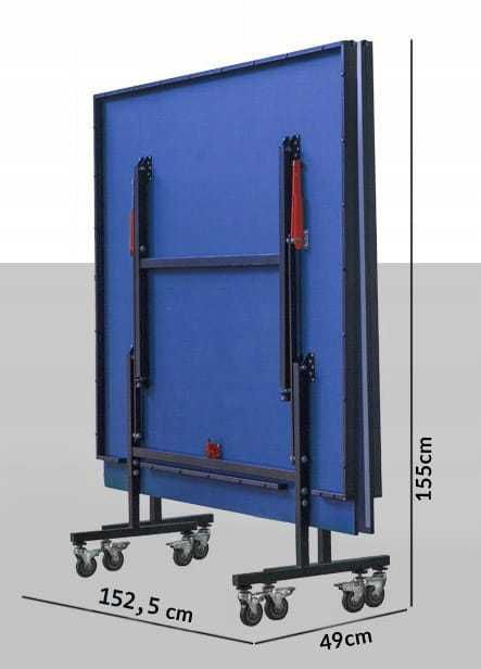 NOWY*wysyłka 274,5x152,5c SKŁADANY stół do ping ponga tenisa stołowego