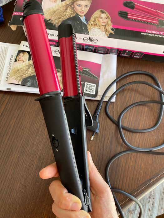 Prancha de cabelo da Rowenta