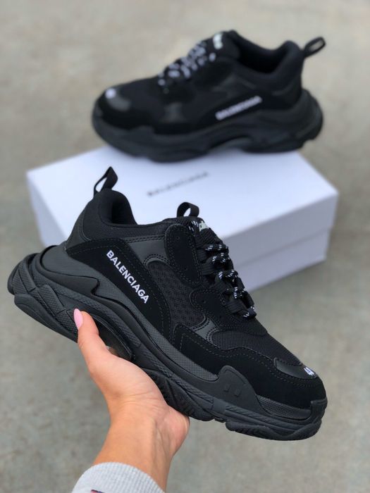 Buty Balenciaga Triple S Black 36-45 unisex trampki sneakersy