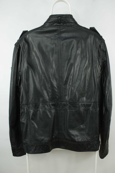 Шикарна шкіряна куртка Strellson Burnett Leather Jacket Розмір 52 Л