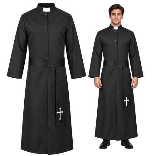 Strój księdza na Halloween przebranie na bal andrzejki