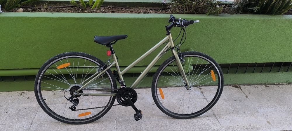 Bicicleta Urbana/Híbrida Coyote - Quadro Alumínio