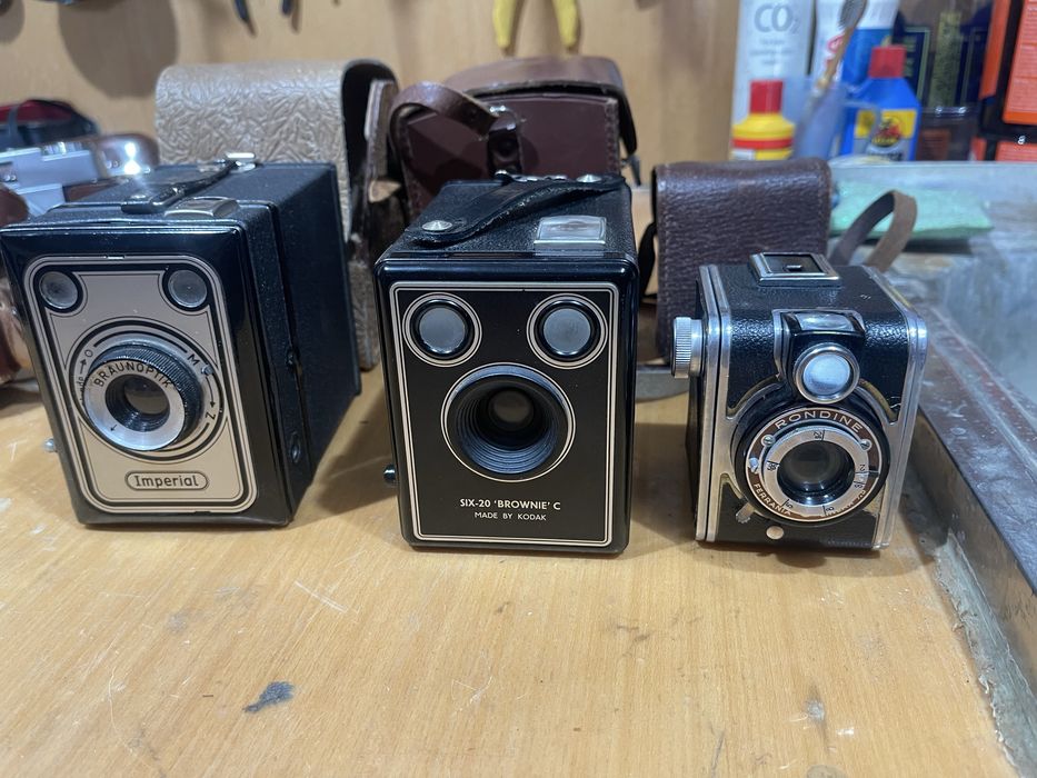 Фотоаппараты и кинокамеры винтажные