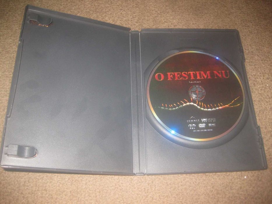 DVD "O Festim Nu" de David Cronenberg/Raríssimo!