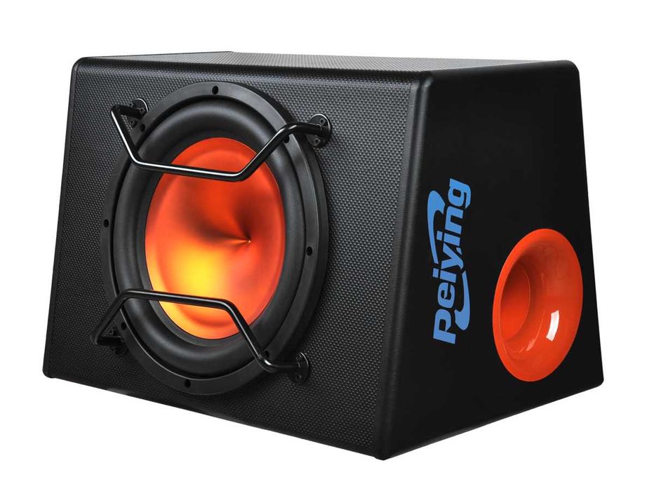 Aktywny skrzynia basowa samochodowy Peiying PY-BB300X 12” 500 W Montaż