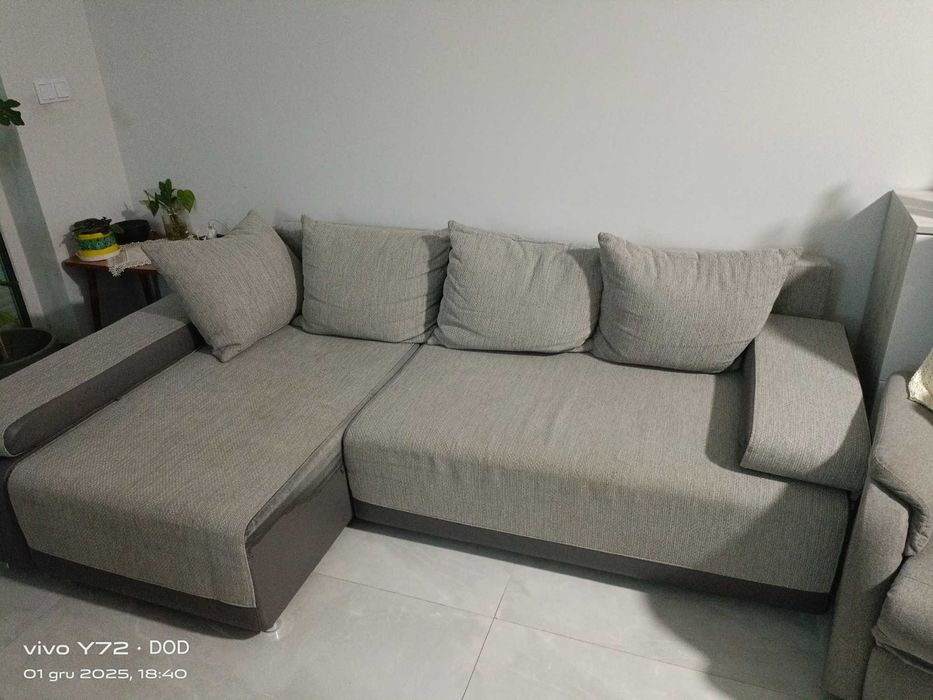 Narożnik z funkcją spania