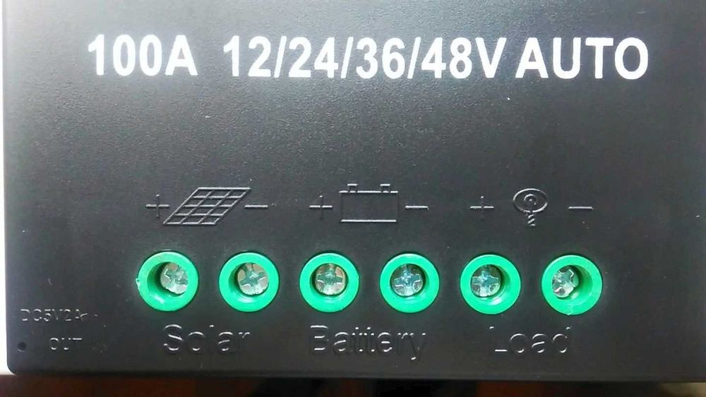 MPPT-контроллер для заряда батарей от солнечных панелей 12/24/48В 100А