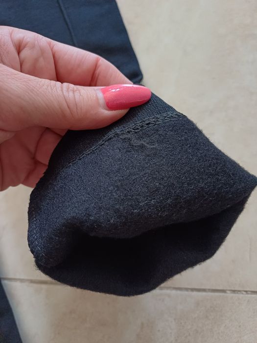 Getry leginsy czarne ocieplane roz.S  NOWE