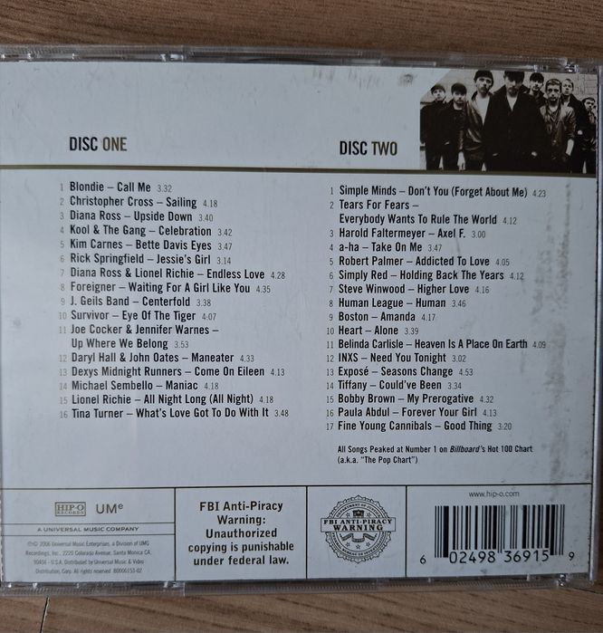 Płyty  CD 2 Lata 80