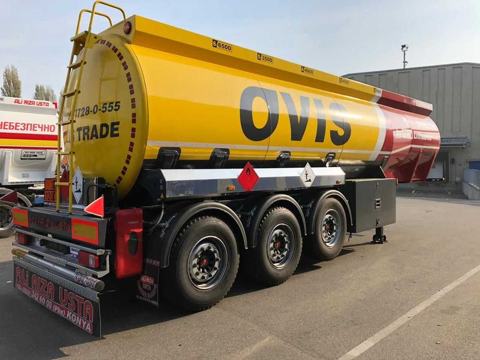 Напівпричіп для світлих нафтопродуктів бензовоз ALI RIZA USTA