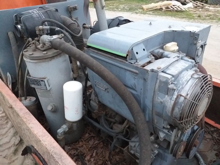 Demag sc 40 piaskarka zbiornik 2700l zestaw