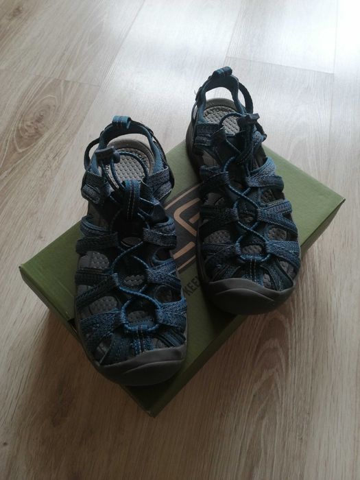 KEEN Sandały Whisper Smoke Blue