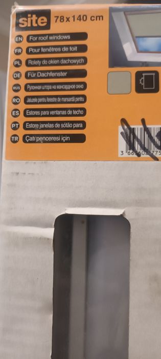 Estore de sótão 78 x 140 cm